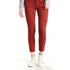Women's Levi's&reg; 711 Ankle Skinny Jeans, Size: 28(us 6)m, Red