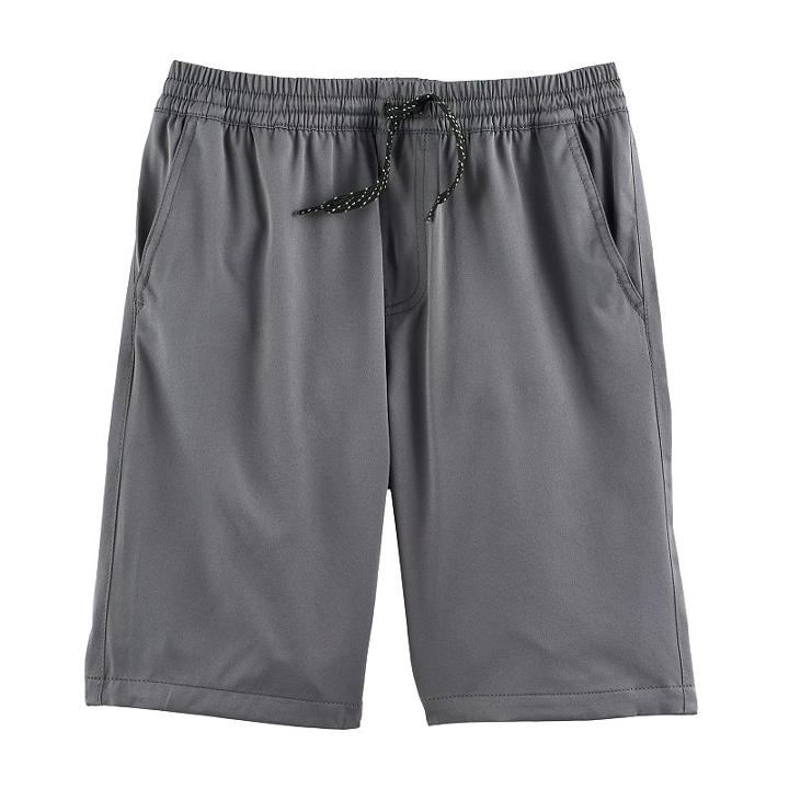 Boys 8-20 Plugg Incentive Hybrid Stretch Microfiber Shorts, Boy's, Size: Small, Blue Other