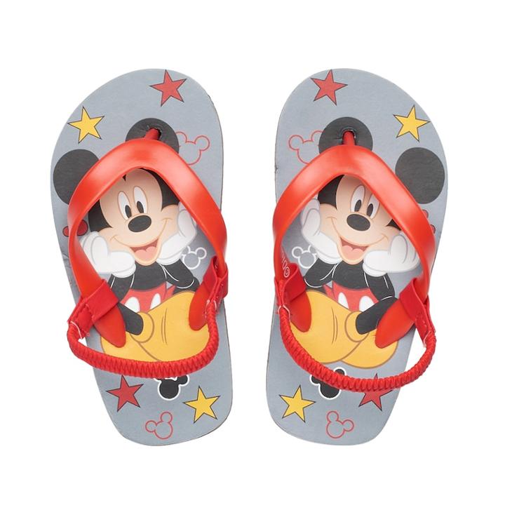 Disney's Mickey Mouse Toddler Boy Red Thong Flip Flop Sandals, Size: Medium, Med Red