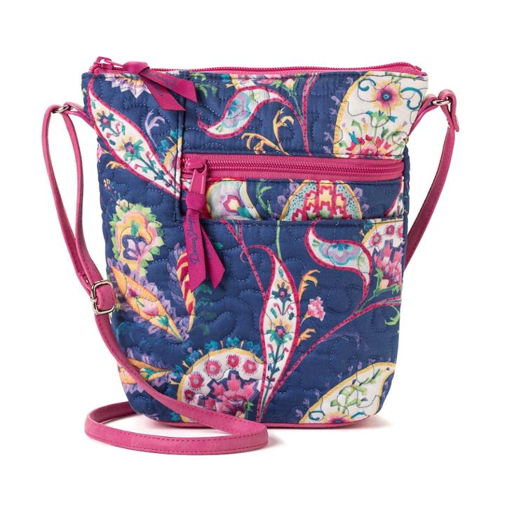 Donna Sharp Penny Paisley Crossbody Bag, Women's, Royal Paisley