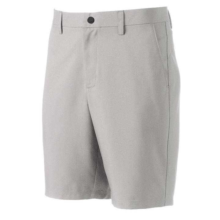 Men's Fila Sport Golf&reg; Fairway Provent Stretch Performance Golf Shorts, Size: 36, Grey