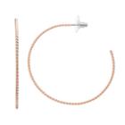 Lc Lauren Conrad Twisted Nickel Free Semi-hoop Earrings, Women's, Multicolor