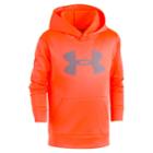 Boys 4-7 Under Armour Logo Pullover Hoodie, Size: 4, Orange