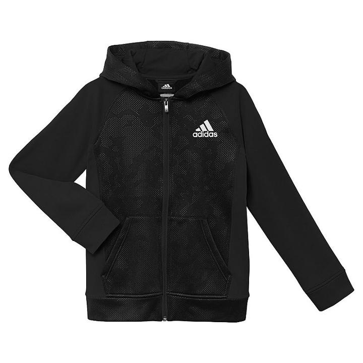 Boys 8-20 Adidas Beezy Hoodie, Boy's, Size: Small, Black
