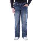 Men's Axe & Crown Dizzy Bootcut Jeans, Size: 36x34, Dark Blue