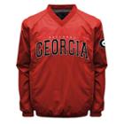 Men's Franchise Club Georgia Bulldogs Coach Windshell Jacket, Size: Medium, Red