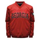 Men's Franchise Club Georgia Bulldogs Coach Windshell Jacket, Size: Medium, Red