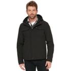 Big & Tall Levi's&reg; Sherpa-lined Softshell Trucker Jacket, Men's, Size: 3xl Tall, Black