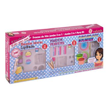 Fundamentals Toys Kiss Naturals Jumbo 3-in-1 Party Pack, Multicolor