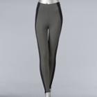 Simply Vera Vera Wang Soft Stretch Colorblock Leggings, Women's, Size: Medium, Grey Other