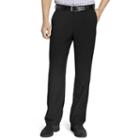 Big & Tall Van Heusen No-iron Flat-front Dress Pants, Men's, Size: 44x29, Black