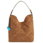 Sonoma Goods For Life&trade; Rosa Laser-cut Hobo, Women's, Red/coppr (rust/coppr)