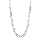 Dana Buchman Long Twisted Link Necklace, Women's, Silver