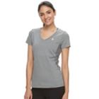 Women's Fila Sport&reg; Short Sleeve V-neck Tee, Size: Large, Grey