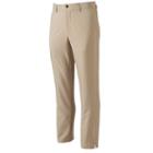 Men's Fila Sport Golf&reg; Driver Fitted Stretch Performance Golf Pants, Size: 34x32, Med Beige