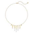 Lc Lauren Conrad Two-tone Disk Necklace, Women's, Multicolor