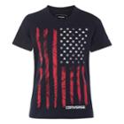 Boys 4-7 Converse Tie-dyed Flag Graphic Tee, Size: 6, Blue (navy)