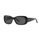 Vogue Vo2606s 55mm Casual Chic Rectangle Sunglasses, Women's, Black