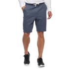 Men's Sonoma Goods For Life&trade; Supersoft Fleece Shorts, Size: Medium, Dark Blue