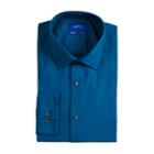 Men's Apt. 9&reg; Slim-fit Flex Collar Dress Shirt, Size: 16.5-32/33, Dark Blue