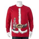 Big & Tall Saint Nick's Whiskey Fleece Pullover, Men's, Size: Xl Tall, Med Red