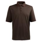 Men's Antigua Xtra-lite Desert-dry Solid Performance Polo, Size: Xxl, Brown