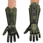 Kids Halo Master Chief Costume Gloves, Boy's, Green