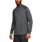 Men's Under Armour Tech Quarter-zip Pullover Top, Size: Medium, Grey (charcoal)