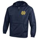 Men's Champion Notre Dame Fighting Irish Pack 'n' Go Jacket, Size: Large, Blue (navy)