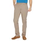 Men's Croft & Barrow&reg; Classic-fit Full-elastic Comfort-waist Pants, Size: 38x34, Med Beige