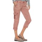Women's Sonoma Goods For Life&trade; Utility Capri Pants, Size: 2, Med Pink