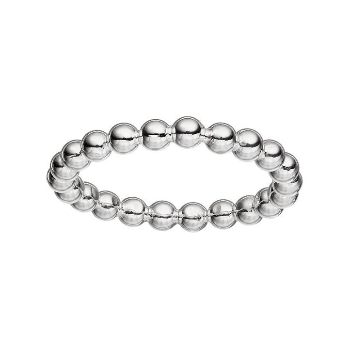 Primrose Sterling Silver Beaded Ring, Women's, Size: 9