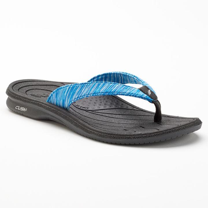 New Balance Cush+ Heathered Women's Sandals, Size: 8, Blue Other