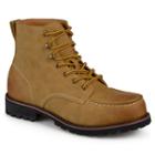 Vance Co. Carson Men's Work Boots, Size: Medium (8), Beig/green (beig/khaki)