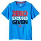 Boys 4-7x Adidas Zero Excuses Given Tee, Boy's, Size: 4, Brt Blue