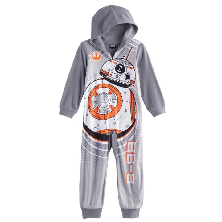 Boys 4-10 Star Wars Bb-8 Union Suit, Size: 6, Multicolor