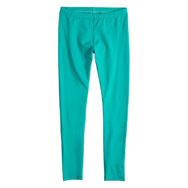 Girls 7-16 & Plus Size So&reg; Core Athletic Leggings, Size: 20 1/2, Med Blue