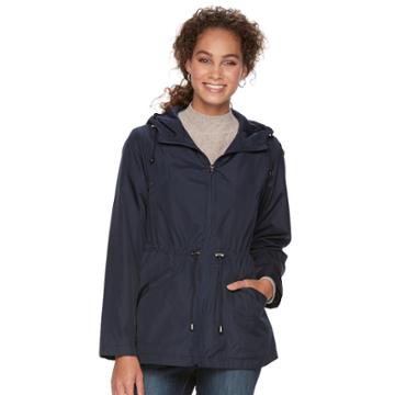 Women's D.e.t.a.i.l.s Packable Parka, Size: Large, Blue