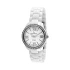 Peugeot Women's Ceramic Crystal Watch - Ps4901wt, White
