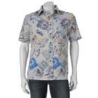 Men's Croft & Barrow&reg; Classic-fit Tropical Button-down Shirt, Size: Small, Med Blue