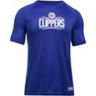 Men's Under Armour Los Angeles Clippers Primary Logo Tech Tee, Size: Medium, Blue