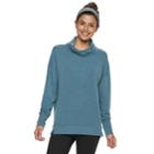 Women's Tek Gear&reg; Forward Seam Turtle Neck Top, Size: Medium, Dark Blue