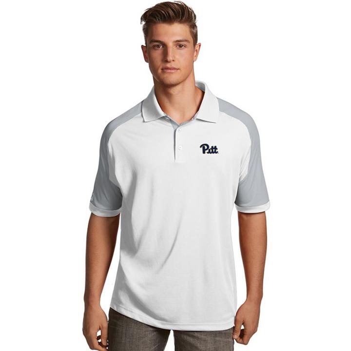 Men's Antigua Pitt Panthers Century Polo, Size: Medium, White