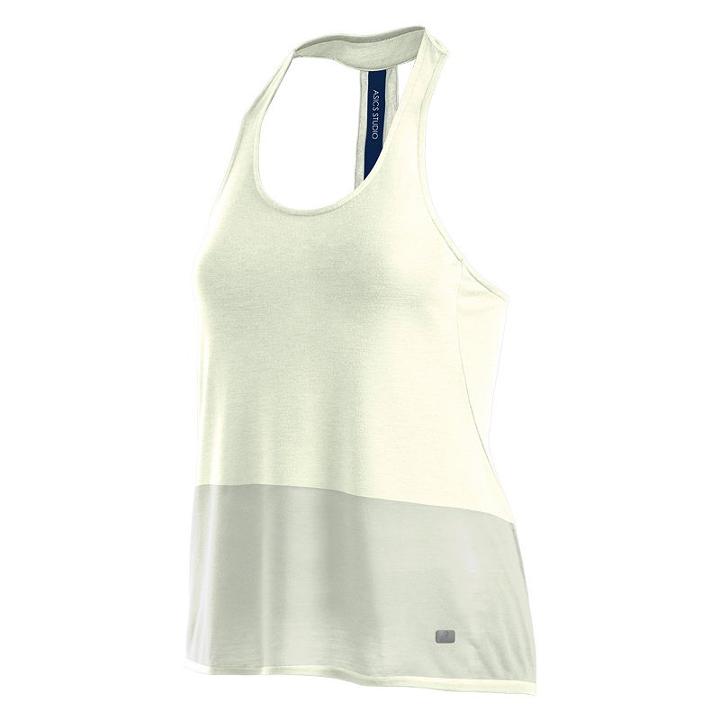 Asics, Women's Burnout Scoopneck T-back Yoga Tank, Size: Medium, Lt Purple