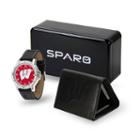 Sparo Wisconsin Badgers Watch And Wallet Set - Men, Black