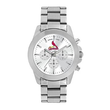 Women's Game Time St. Louis Cardinals Knockout Watch, Silver