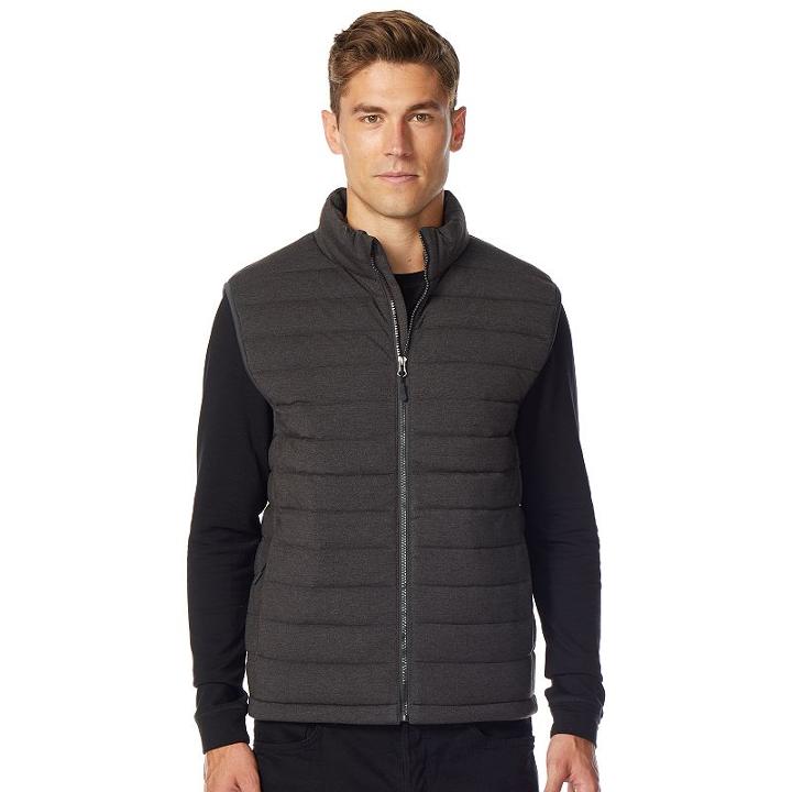 Men's Heat Keep Stretch Vest, Size: Medium, Oxford