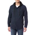 Men's Unionbay Switchback Flannel Hooded Button-down Shirt, Size: Xl, Brt Green