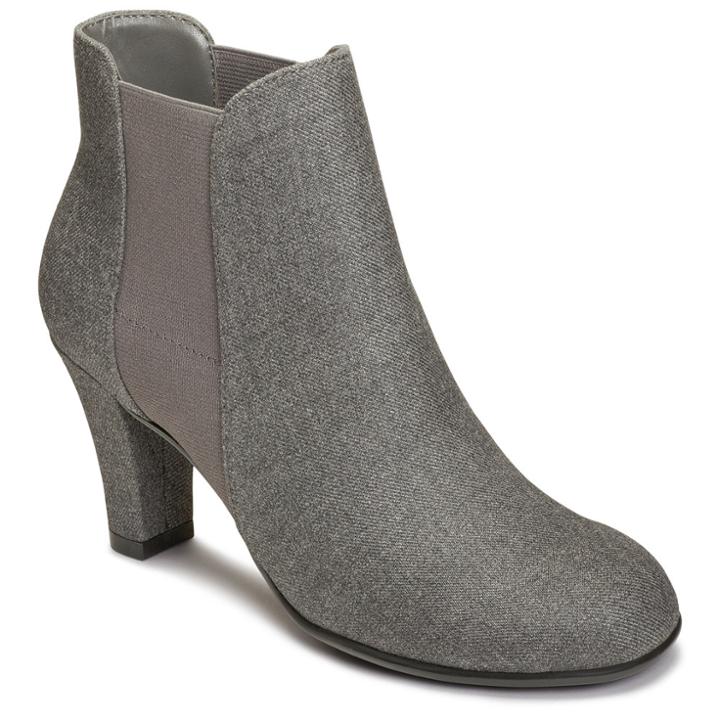 A2 By Aerosoles Strole Along Women's Chelsea Boots, Size: 9.5 Wide, Brt Purple