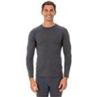 Men's Fruit Of The Loom Signature Breathable Performance L1 Thermal Base Layer Tee, Size: Large, Black